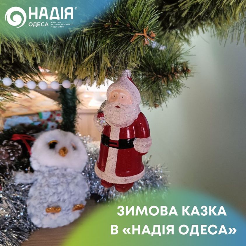 зимова казка в клініці "Надія Одеса"